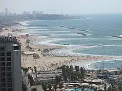 טיול לאוהבי לכת לאורך טיילת החוף בתל אביב בהדרכת יוסי גולדברג