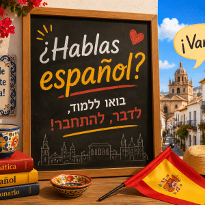 ספרדית מתקדמים - מחזור ראשון - ספטמבר 26- מוביל איתן סרי